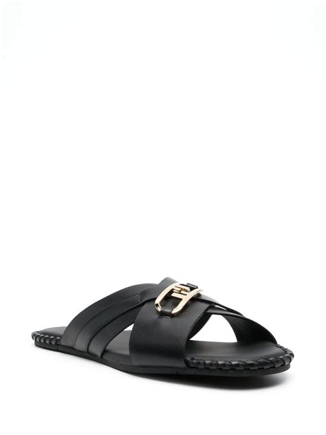 sandalias fendi peluche|farfetch Fendi shoes.